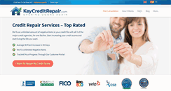 Desktop Screenshot of keycreditrepair.com